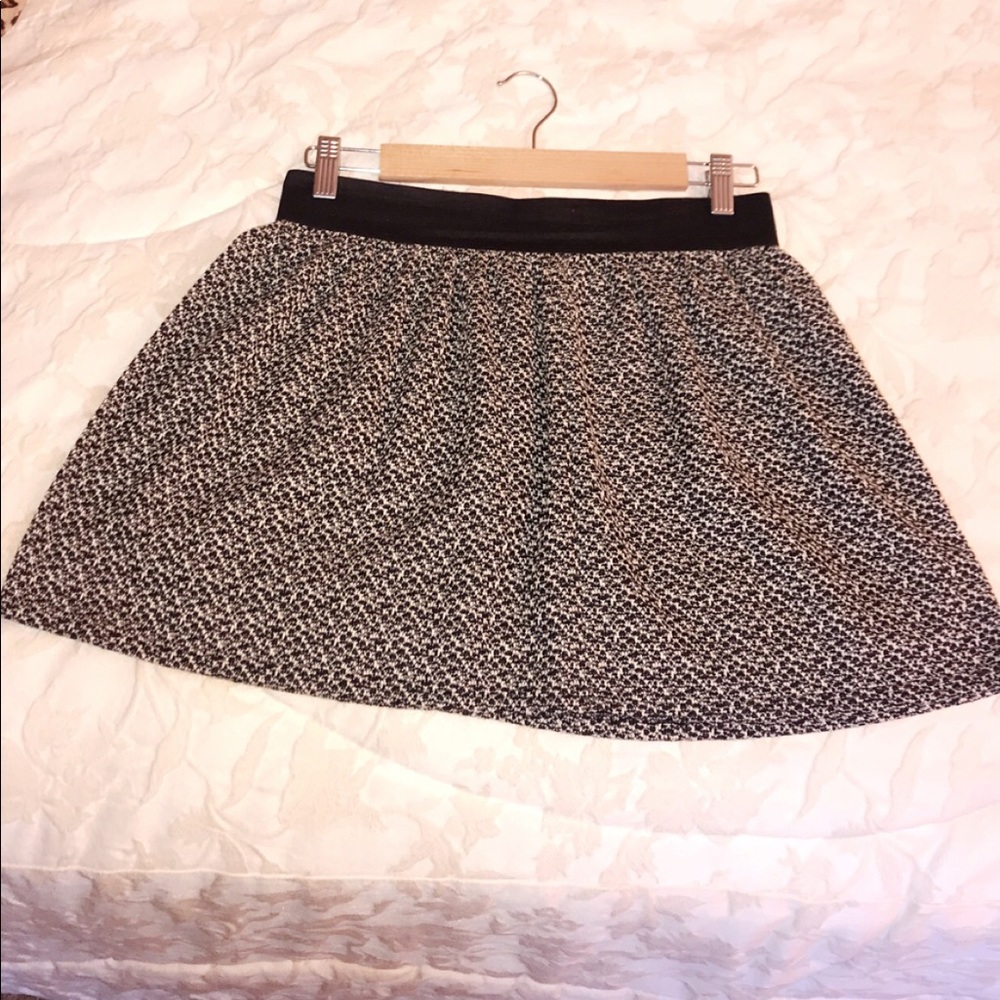 Tweed skater skirt